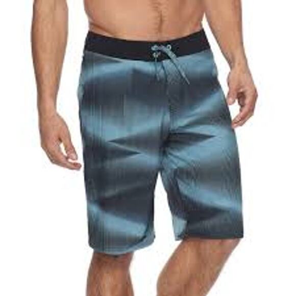 Nike Other - Nike Vapor Stretch Board Shorts Blue Swim Trunk 32